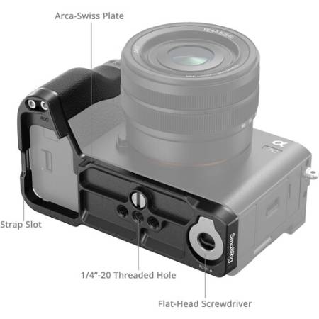 SmallRig 4797 - płytka L-kształtna z uchwytem, szczegóły